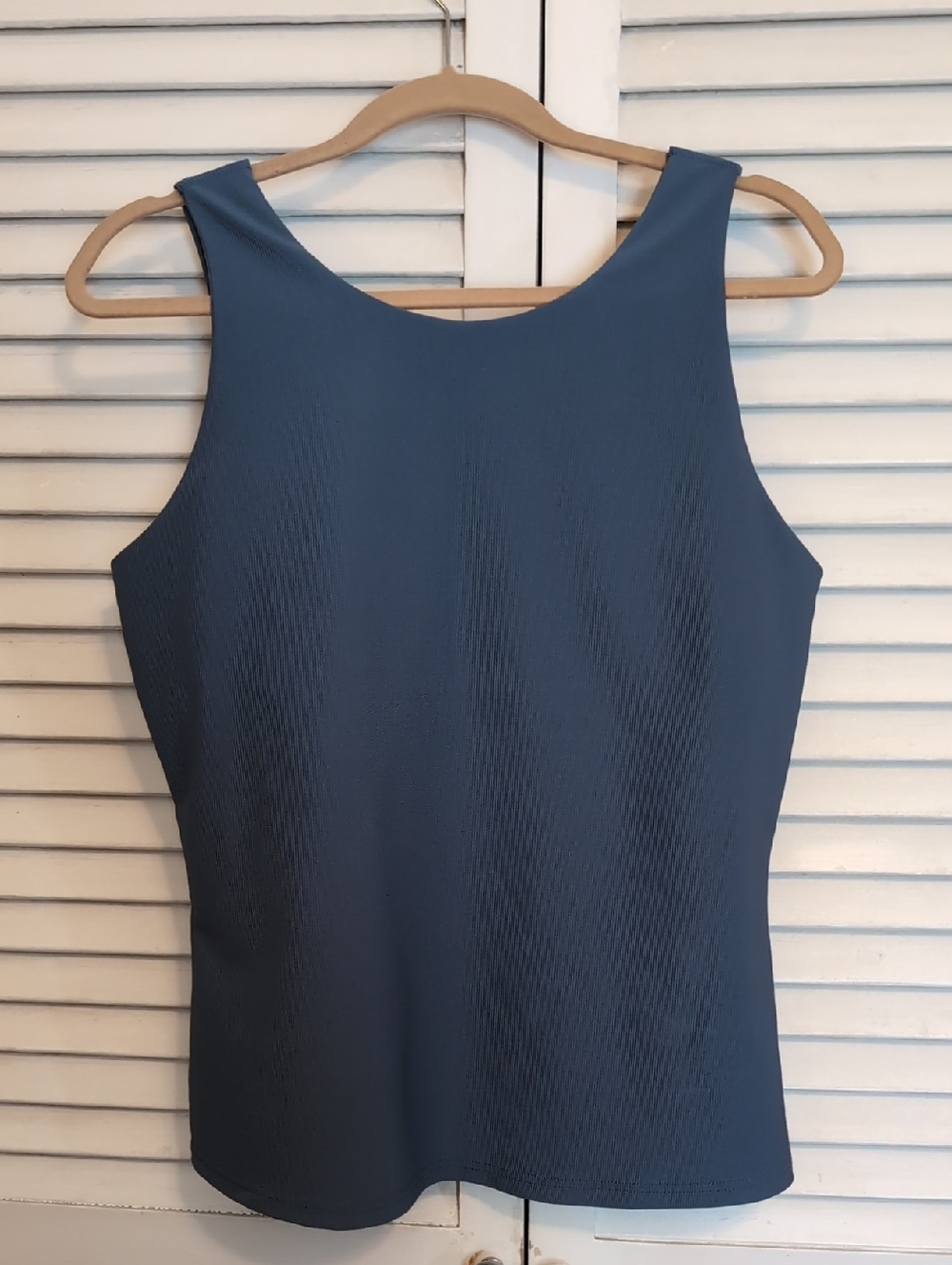 Sleeveless Dusty Blue Woman's Tank